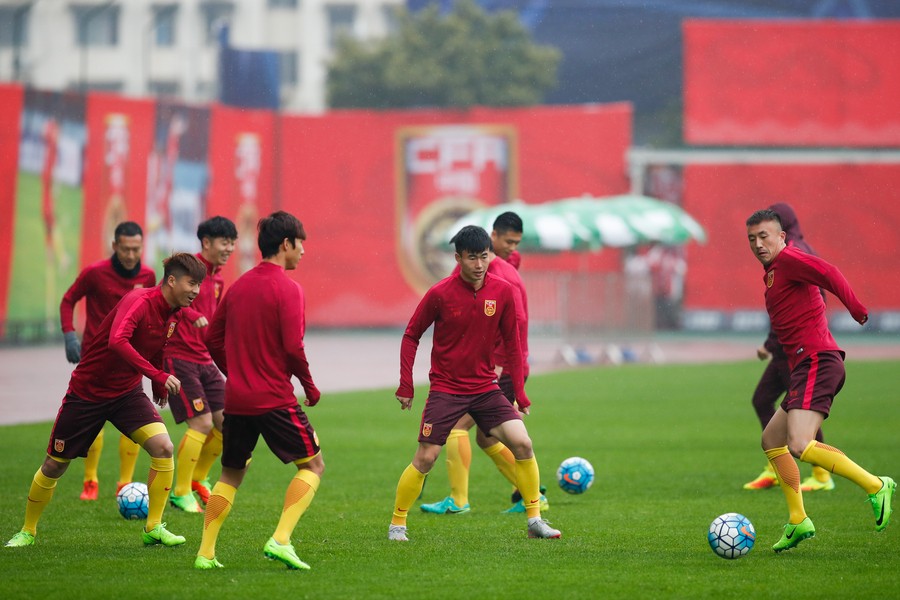 中国vs韩国，黄博文武磊于海缺席今日训练