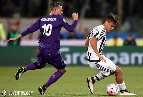 尤文前场火力十足 近5次面对佛罗伦萨保持全胜