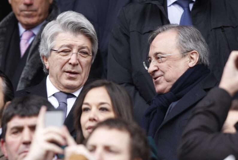 皇马VS马竞，马竞主席：马德里德比前会与皇马聚餐