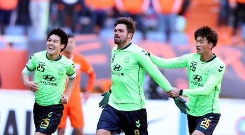 全北现代vs济州联前瞻:全北现代主场取胜将提前夺冠