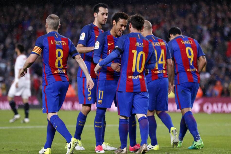 巴萨3-0塞维利亚，拉基蒂奇：延续这样的节奏去比赛