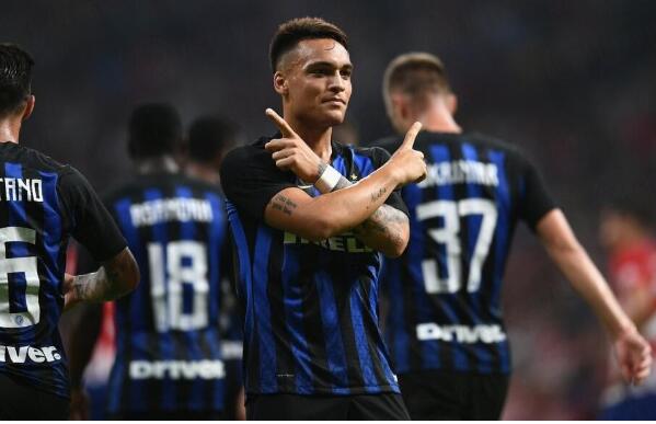 马德里竞技1-0国际米兰 劳塔罗制胜球