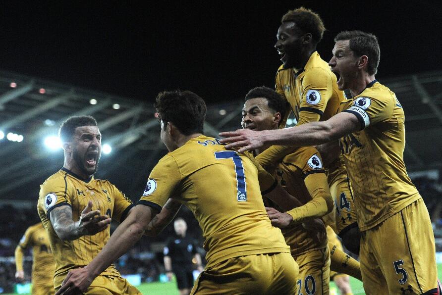 斯旺西1-3热刺，波切蒂诺：球队需要全力以赴 保持专注