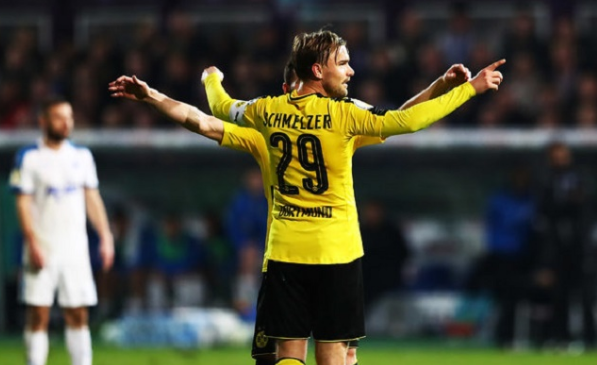 沙尔克1-1多特 多特队长施梅尔策受伤 周中或缺战汉堡