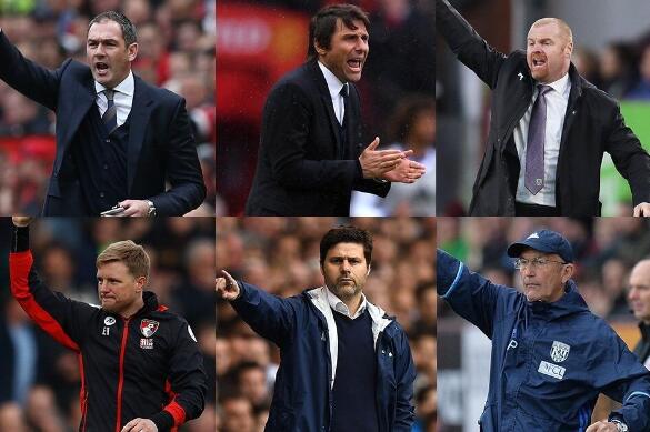 官方：英超最佳主帅候选公布 瓜穆一同落选