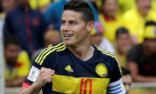 世预赛战报 哥伦比亚2-0厄瓜多尔 J罗传射夸德拉多破门