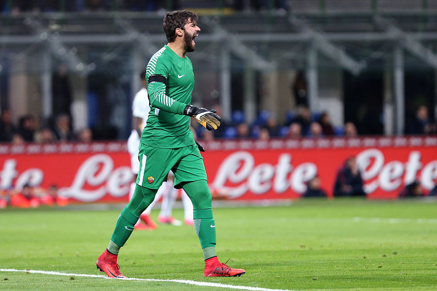 利物浦追求罗马门将阿列松遭拒绝