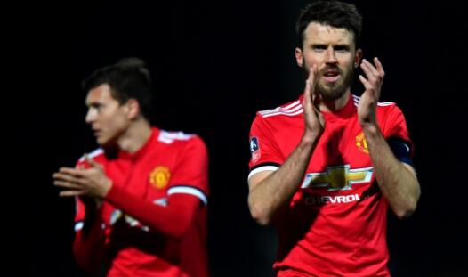 约维尔0-4曼联 卡里克：回到球场参加比赛实在是太棒了