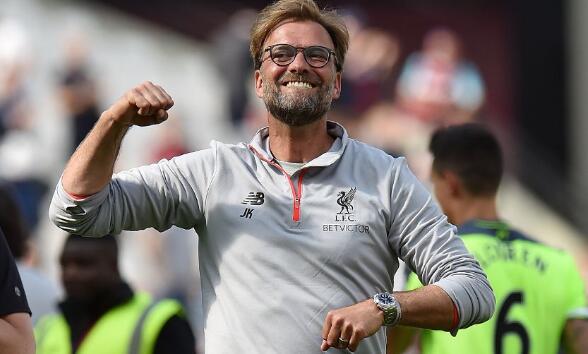 西汉姆联0-4利物浦 克洛普：专心备战联赛最后一轮