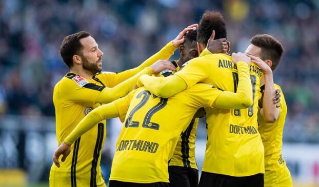 门兴2-3多特蒙德 多特将士：很高兴能够重回第三