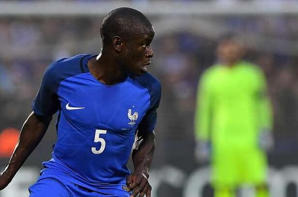 德尚：当今足坛很少有能与坎特比肩的中场球员