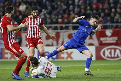 基辅迪纳摩vs奥林匹亚科斯数据分析 基辅实力不敌对手