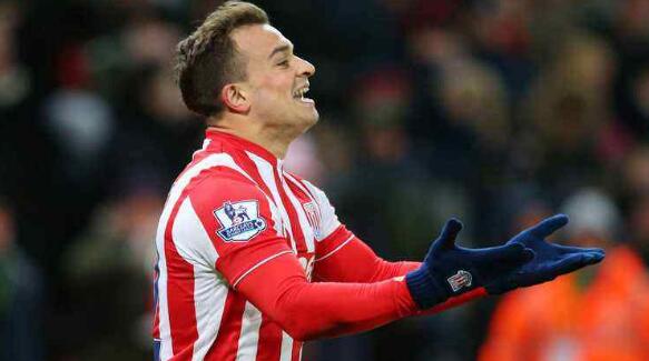 斯托克城VS阿森纳 沙奇里：球队有信心主场拿下阿森纳