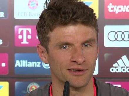 拜仁VS弗赖堡 穆勒：如果我是球迷 我也希望争冠悬念留到最后