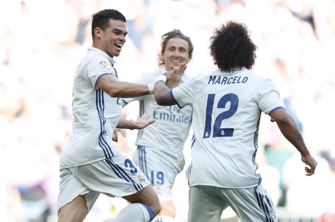 皇马1-1马竞，佩佩8.3分全场最高 格列兹曼扳平比分获7.8分