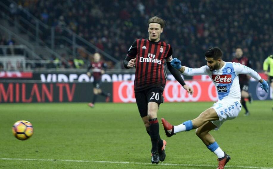 AC米兰vs那不勒斯前瞻 因西涅复出或首发