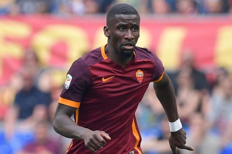 镜报：曼城今夏想要引进罗马中卫吕迪格来补强后防