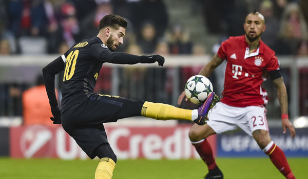 转会流言：拜仁有意引进马竞中场卡拉斯科，违约金达1亿