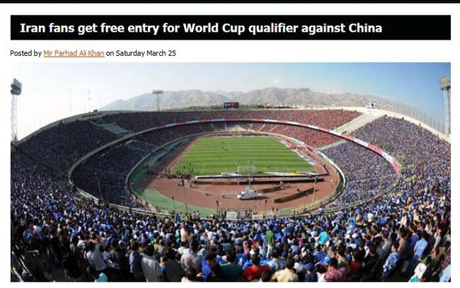 下周二（3月28日）2018年世界杯亚洲区12强赛第7比赛日将打响，国足将客场挑战伊朗队，目前伊朗小组4胜2平积14分排名小组第一，领先第二名韩国队达到了4分。