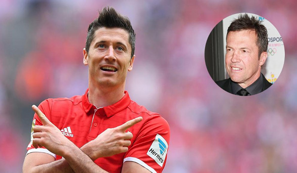 拜仁VS多特蒙德，马特乌斯：莱万是世界最佳中锋