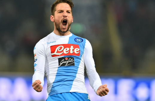 那不勒斯VS尤文图斯 意媒：曼联代表与默滕斯通电话