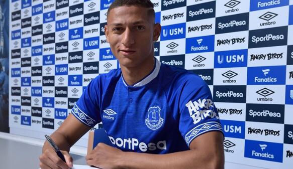 狼队2-2埃弗顿 理查利森双响内维斯传射