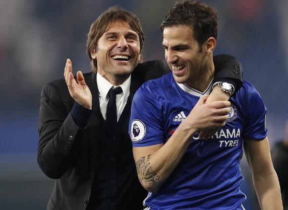 切尔西VS桑德兰 法布雷加斯：孔蒂的工作很有针对性