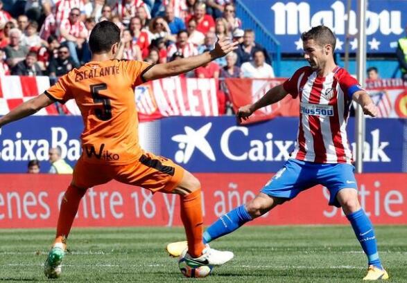 马竞1-0埃瓦尔 加比：期待在卡尔德隆球场成功逆转皇马