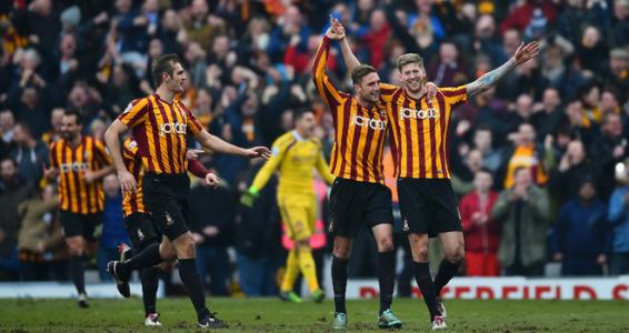 布拉德福德VS奥德汉姆前瞻：布拉德福德期待晋级