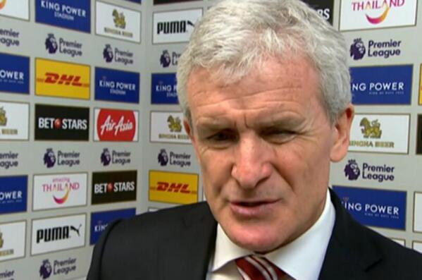 斯托克城1-2利物浦，休斯：上半场球队的表现非常出色