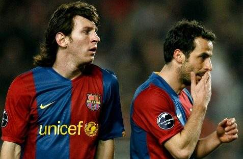 久利曾与梅西并肩作战