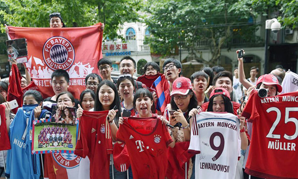 德甲连续两年成为中国最活跃的欧洲足球联赛