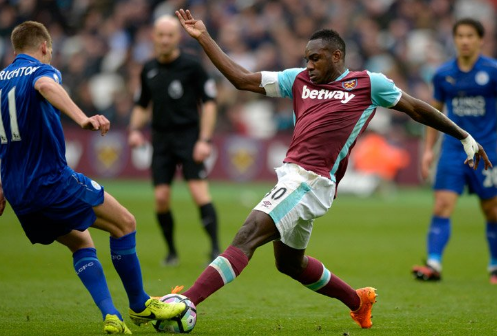 西汉姆2-3莱斯特城 官方：安东尼奥将退出英格兰队集训