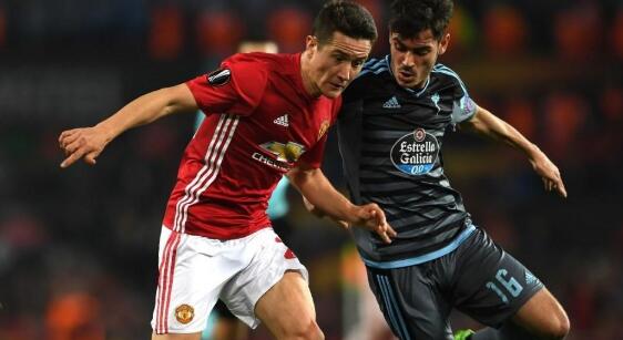 曼联1-1塞尔塔 埃雷拉：球队的目标只有夺得欧联杯冠军