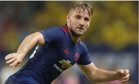 曼联VS埃弗顿 曼联名宿：卢克-肖应该知耻而后勇