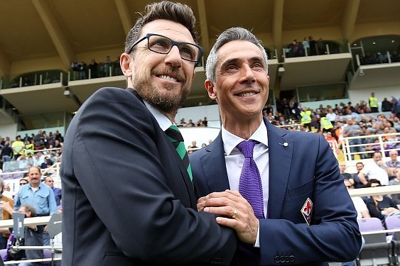 桑普VS佛罗伦萨 意媒：萨索洛主帅迪弗朗西斯科将接手紫百合