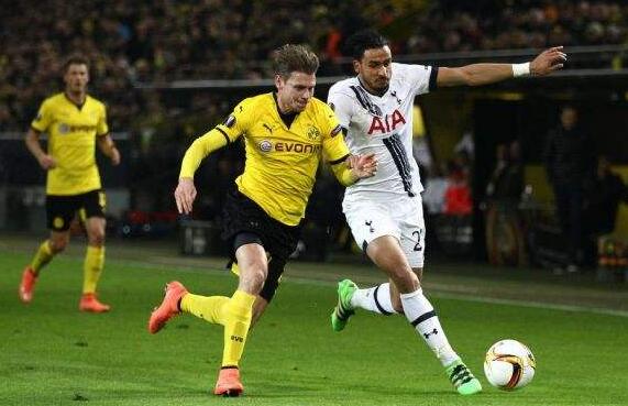 多特蒙德vs托特纳姆热刺分析:多特状态低迷有望主场迎反弹