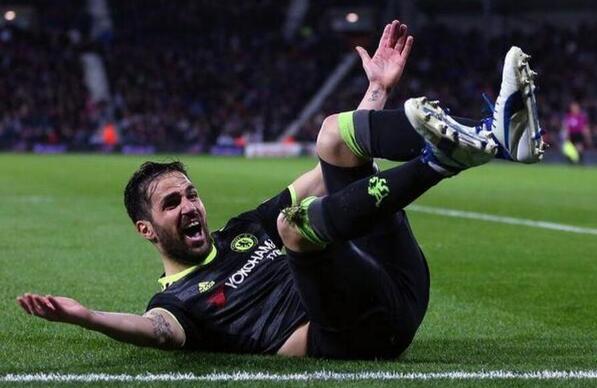 切尔西VS沃特福德 法布雷加斯：即便在欧冠中切尔西也是充满竞争力