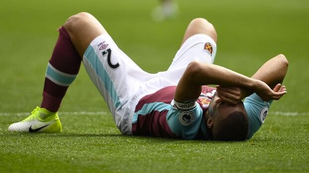 伯恩利VS西汉姆联 西汉姆队长里德因伤无缘出战联合会杯