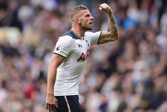 水晶宫VS热刺 英媒：热刺有意和中卫阿尔德韦雷尔德提前续约