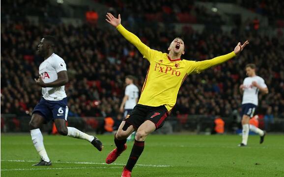 沃特福德2-0布莱顿 佩雷拉梅开二度