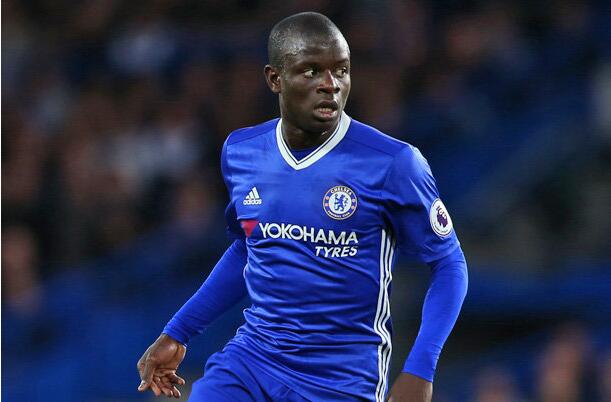 官方：切尔西中场坎特获评记者协会最佳球员