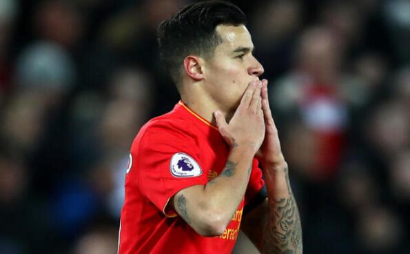 西汉姆联VS利物浦 克洛普：坚决不会出售库蒂尼奥