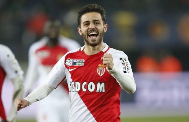 曼联欲引进摩纳哥中场贝尔纳多.席尔瓦