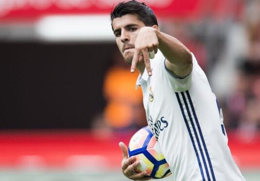 曼城VS曼联 西媒：穆里尼奥有意邀请皇马前锋莫拉塔加盟曼联