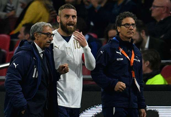 罗马VS恩波利，德罗西背部血肿，能否出战罗马德比存疑