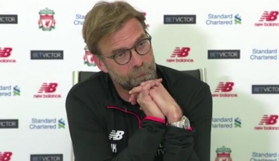 西布朗VS利物浦 克洛普：我为多特蒙德感到骄傲