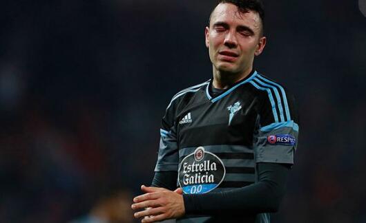 曼联1-1塞尔塔 阿斯帕斯：错失绝杀的机会十分遗憾