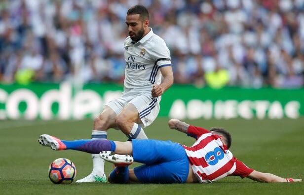 皇马1-1马竞，卡瓦哈尔将因为累计黄牌缺席下场联赛