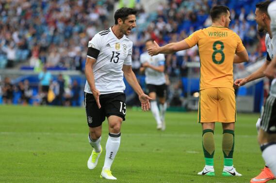 联合会杯-德国3-2胜澳大利亚 小德破门铁腰传射